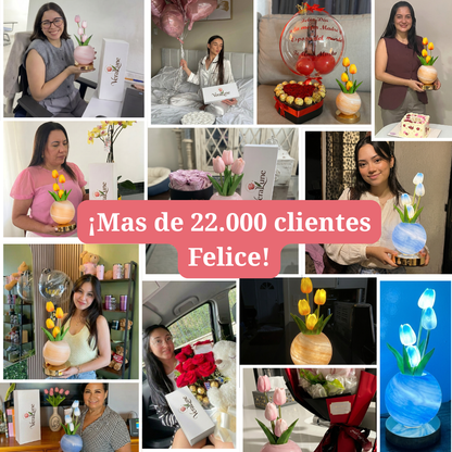VelaLune™ Lampara de Tulipanes