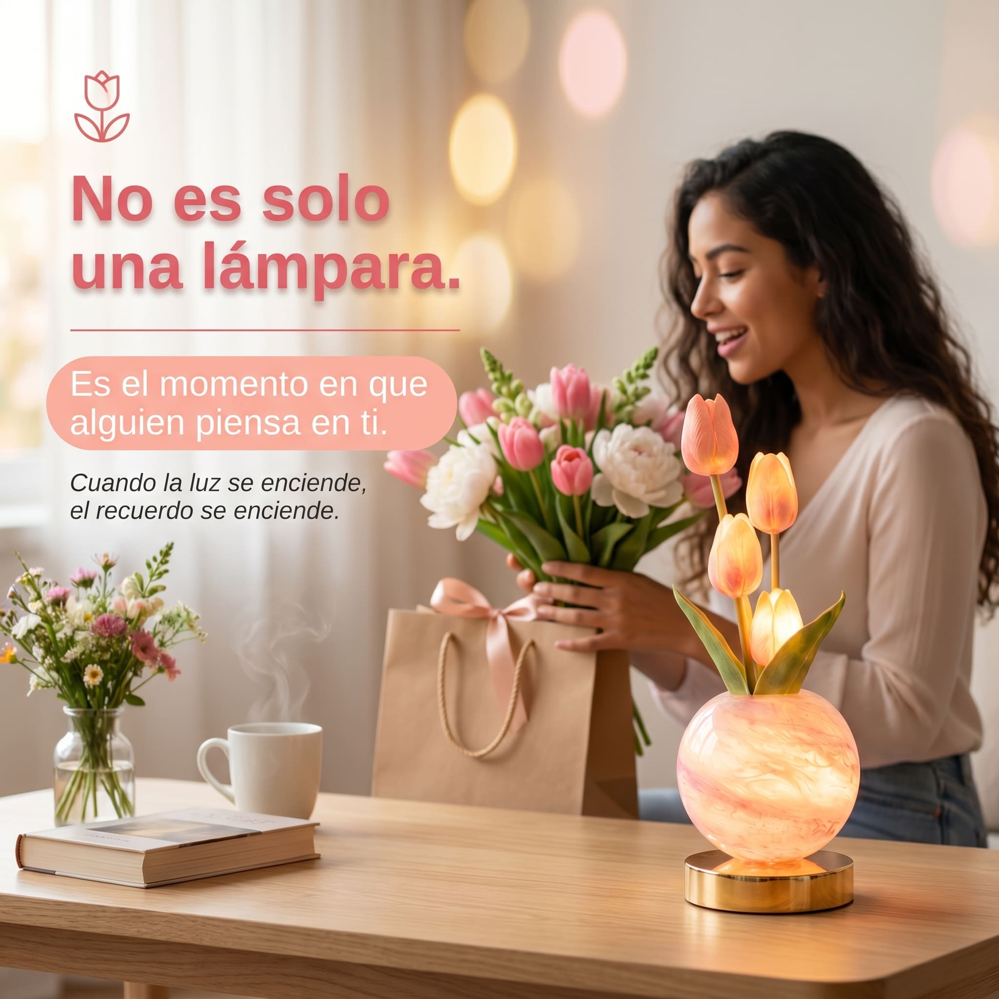 VelaLune™ Lampara de Tulipanes